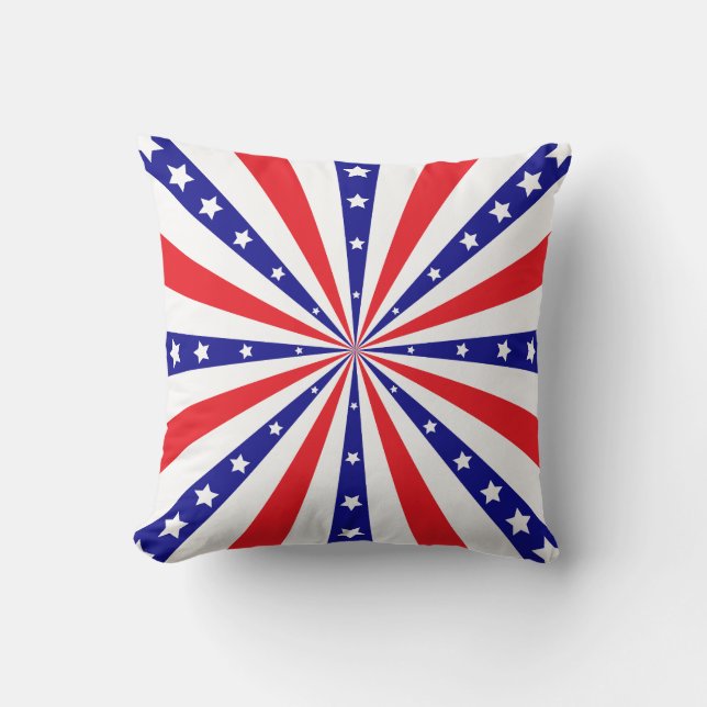 Patriottische Zonneknal Kussen (Voorkant)