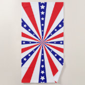Patriottische Zonneknal Strandlaken (Voorkant)