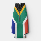 Patriottische Zuid-Afrikaanse vlag Bokke Flesjeskoeler (Achterkant)