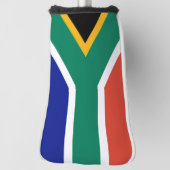 Patriottische Zuid-Afrikaanse vlag Bokke Golfheadcover (Draai 90)