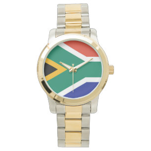 Patriottische Zuid-Afrikaanse vlag Bokke Horloge