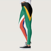Patriottische Zuid-Afrikaanse vlag Bokke Leggings (Links)