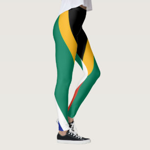 Patriottische Zuid-Afrikaanse vlag Bokke Leggings