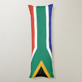 Patriottische Zuid-Afrikaanse vlag Bokke Lichaamskussen (Achterkant (Verticaal))