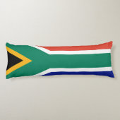 Patriottische Zuid-Afrikaanse vlag Bokke Lichaamskussen (Achterkant)