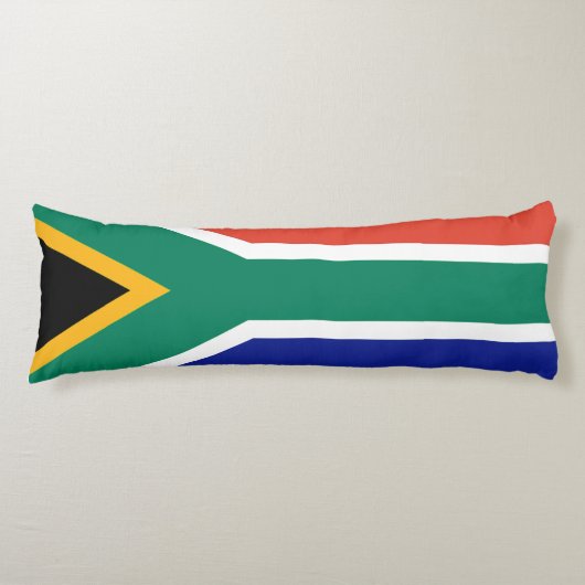 Patriottische Zuid-Afrikaanse vlag Bokke Lichaamskussen (Voorkant)