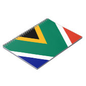 Patriottische Zuid-Afrikaanse vlag Bokke Notitieboek (Linkerzijde)