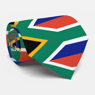 Patriottische Zuid-Afrikaanse vlag Bokke Stropdas
