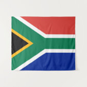 Patriottische Zuid-Afrikaanse vlag Bokke Wandkleed (Voorkant (horizontaal))