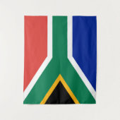 Patriottische Zuid-Afrikaanse vlag Bokke Wandkleed (Voorkant)