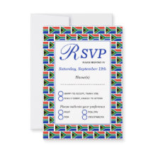 Patriottische ZUID-AFRIKAANSE VLAG