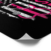 Patriottische zurse Gift Flag Graduing School RN Poster (Hoek)