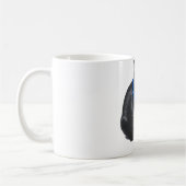 Patriottische Zwarte Kat Koffiemok (Links)