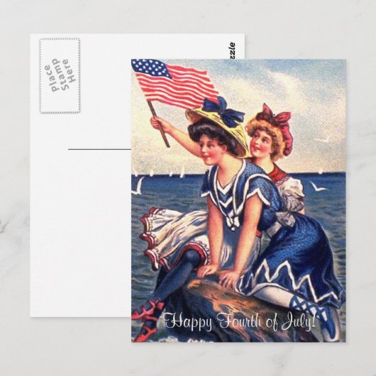  Patriottische Zwemmers Briefkaart (Voorkant / Achterkant)