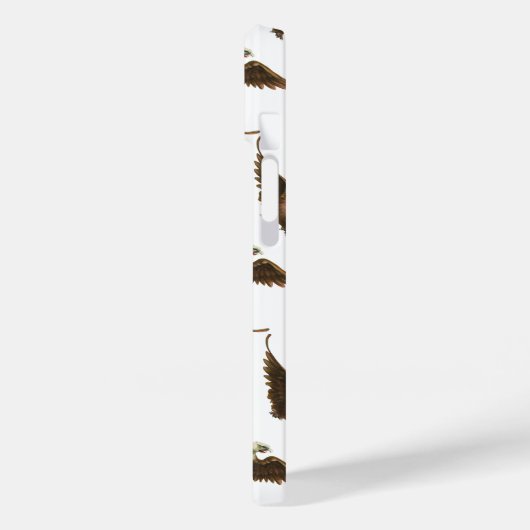  patriottisme American Bald Eagle Bird Flying Case-Mate iPhone Case (Achterkant / Links)