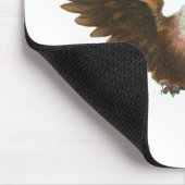  patriottisme American Bald Eagle Bird Flying Muismat (Hoek)