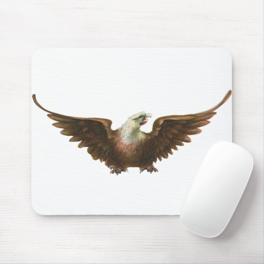  patriottisme American Bald Eagle Bird Flying Muismat (Met muis)