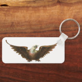  patriottisme American Bald Eagle Bird Flying Sleutelhanger (Voorkant)