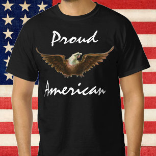  patriottisme American Bald Eagle Bird Flying T-shirt