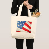 Patriottisme Grote Tote Bag (Voorkant (product))