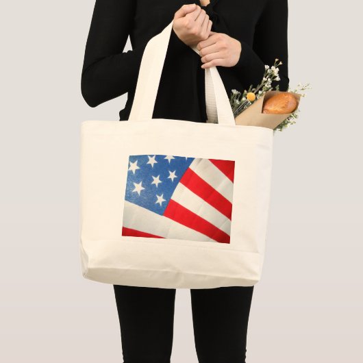 Patriottisme Grote Tote Bag (Voorkant (product))