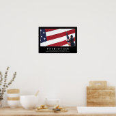 Patriottisme: Inspirerend prijsopgave Poster (Keuken)