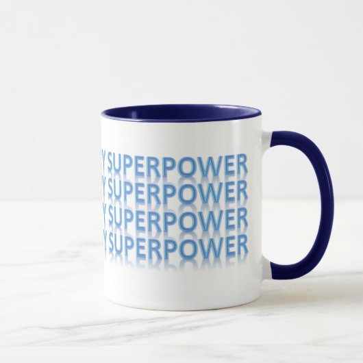 Patriottisme is mijn Superpower Koffee Mok (Rechts)