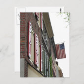 Patriottisme koloniale stijl briefkaart (Voorkant / Achterkant)