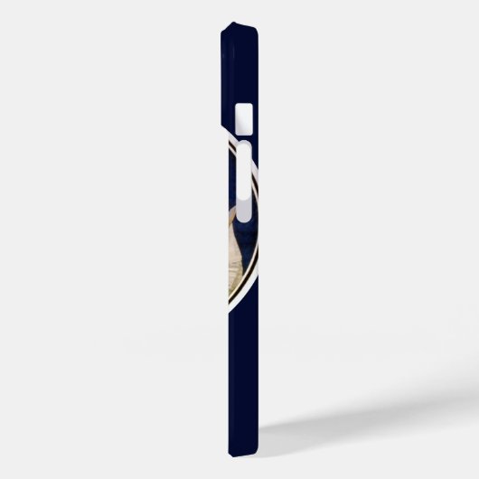  patriottisme, Lady Liberty met Navy Seaman Case-Mate iPhone Case (Achterkant / Links)