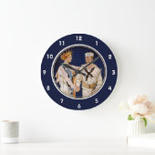  patriottisme, Lady Liberty met Navy Seaman Grote Klok (Huis)