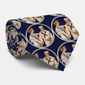  patriottisme, Lady Liberty met Navy Seaman Stropdas (Opgerold)