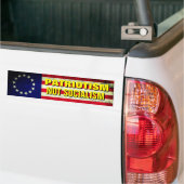 Patriottisme Niet het socialisme Slechte Bumpersti Bumpersticker (Op Truck)