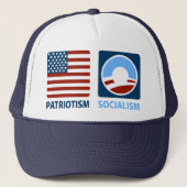 Patriottisme of socialisme trucker pet (Voorkant)