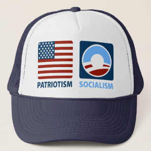 Patriottisme of socialisme trucker pet