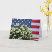 Patriottisme op beeldscherm kaart (Gele Bloem)