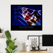 Patriottisme Poster (Thuiskantoor)