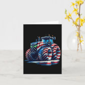 Patriottractor Amerikaanse vlag Kaart (Gele Bloem)