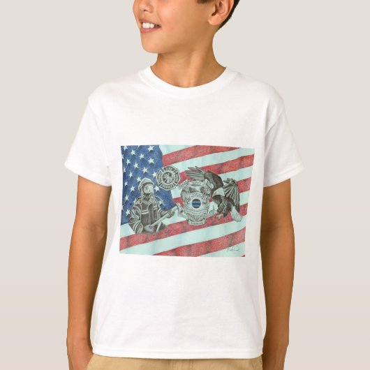 Patristische Eerste Responder T-shirt (Voorkant)