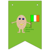 Patritoic Irish Egg Bunting Flags Vlaggetjes (Derde vlag)