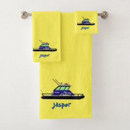 Patrol Boat Bad Handdoek