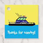 Patrol Boat Bedankjes Labels (Voorkant)