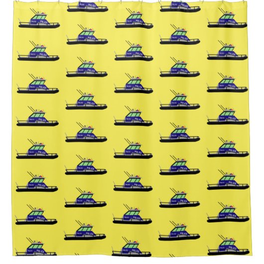 Patrol Boat Douchegordijn (Voorkant)