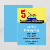 Patrol Boat Kaart (Voorkant / Achterkant)