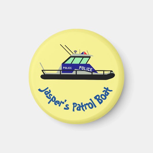 Patrol Boat Magneet (Voorkant)