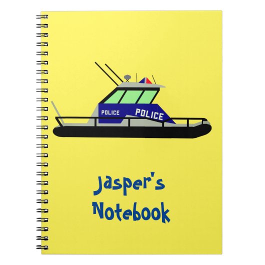 Patrol Boat Notitieboek (Voorkant)