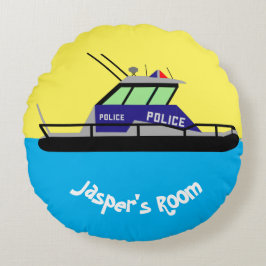 Patrol Boat Rond Kussen