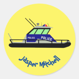 Patrol Boat Ronde Sticker