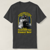 Patrol Craft Snelle PCF Swift Boten Vietnam Vetera T-shirt (Design voorkant)