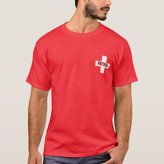 Patrol - Kruis aanpassen T-shirt (Voorkant)
