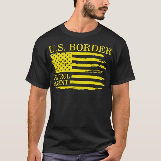 Patrol Shirt, US Border Patrol Agent T-shirt, Gift T-shirt (Voorkant)